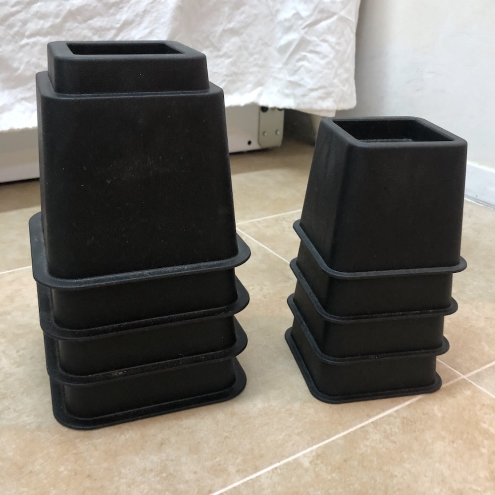 Dorm Bed Raisers (Stackable) - Picture 2 of 3
